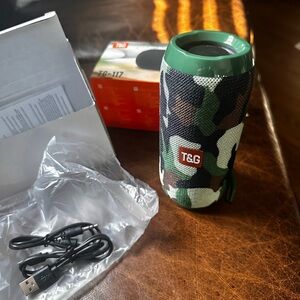 T&G Wireless Speaker - Green Camouflage